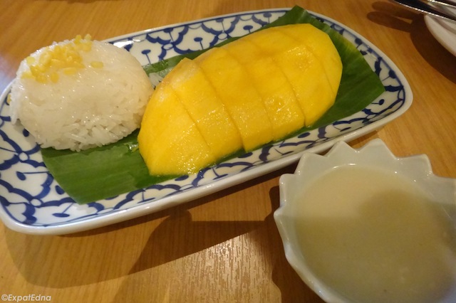 mango sticky rice, soul food mahanakorn, bangkok