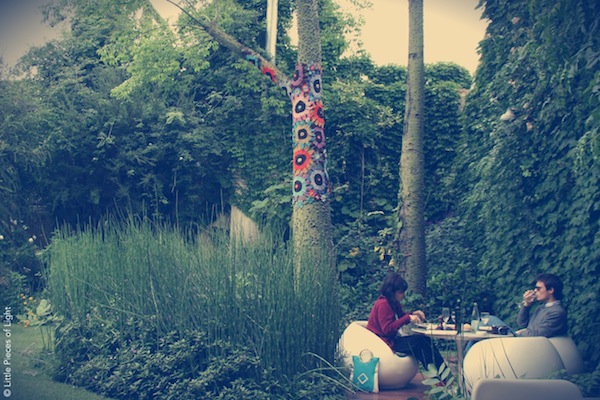 Outdoor café in Home Hotel