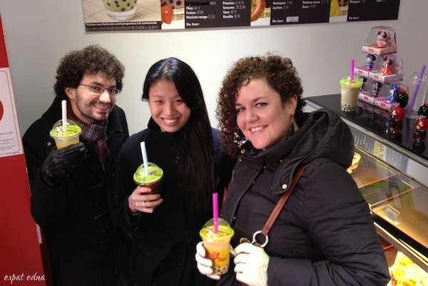 Bubble tea in Chinatown Paris - Expat Edna