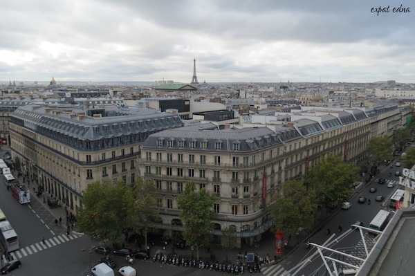 Paris from Above - Expat Edna